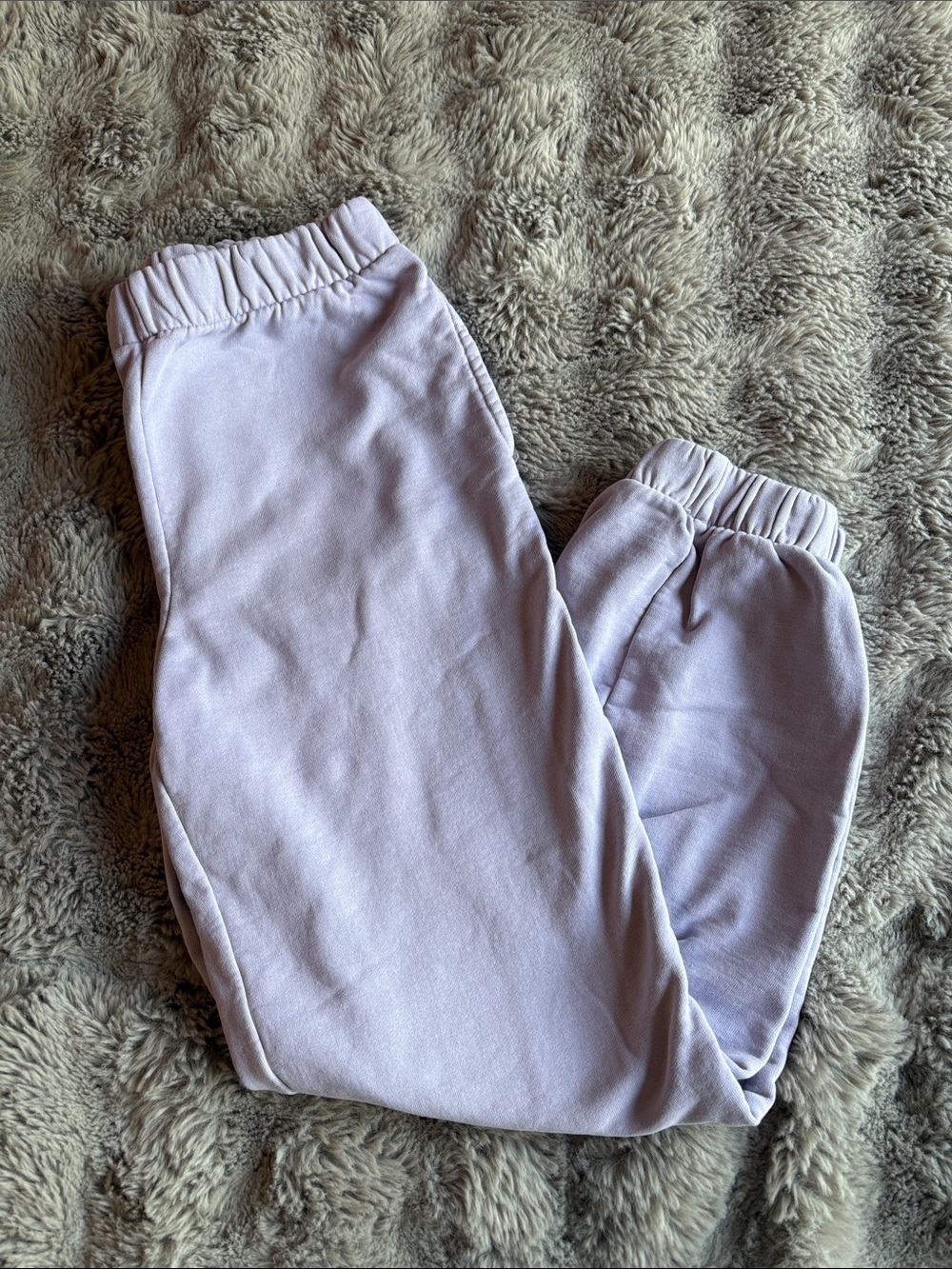 Brandy Melville Light Lavender Track Pants